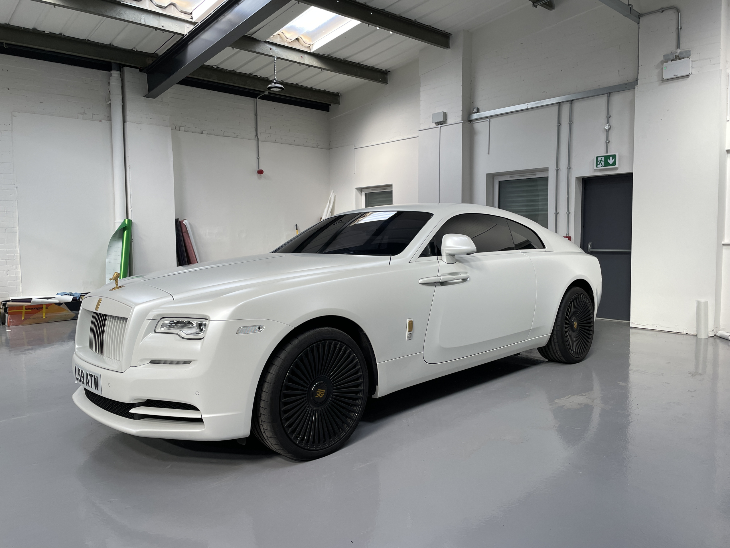 The Rolls-Royce Wraith: From Factory Standard to One-of-a-Kind. Our Satin White Conversion for Liv Cooke.